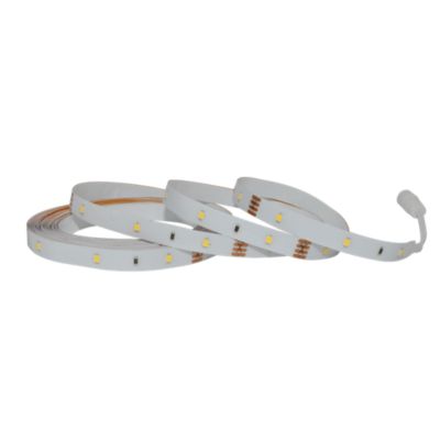 Ruban lumineux Waldeck LED intégrée blanc neutre IP20 2000lm 22W L.500cm blanc GoodHome