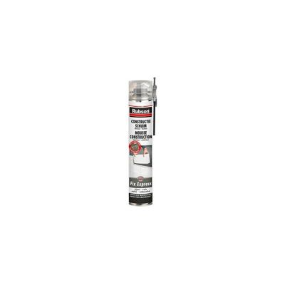 RUBSON Pack 6 Mousses construction 750ml Fix Express + Nettoyant FoamCleaner 929 500ml Penosil + Pistolet