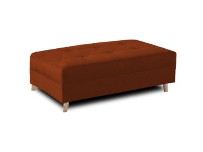 Rune - canapé d'angle - avec pouf d'appoint - 4 places - style scandinave - droit - Lisa Design