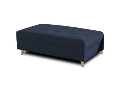Rune - canapé d'angle - avec pouf d'appoint - 4 places - style scandinave - gauche - Lisa Design