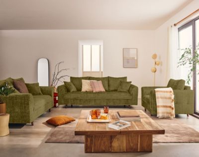 Rune - fauteuil en velours texturé - Lisa Design