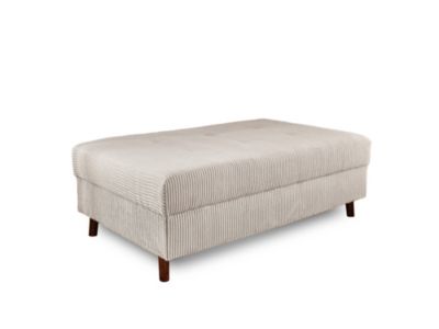 Rune - pouf modulable - en velours côtelé - Lisa Design