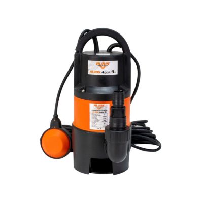 RURIS Aqua 9 - Pompe submersible eaux chargées 750 W, 12,5 m/h, particules 3,5 mm