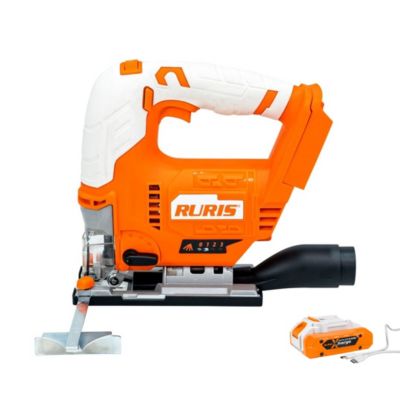 RURIS RMX3260 Power Alfa Up - Scie sauteuse sans fil brushless 20V, pendulaire (batterie 2400e incluse)