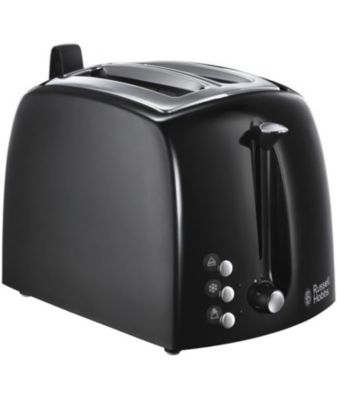 RUSSELL HOBBS 22601-56 Toaster Grille-Pain Texture Fentes Larges - Noir