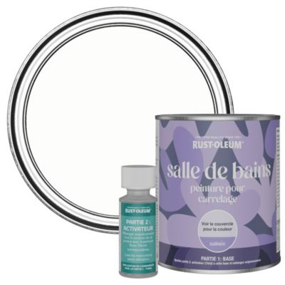 RustOleum Peinture Blanche pour carrelage de Salle de Bain, Satinée — free download