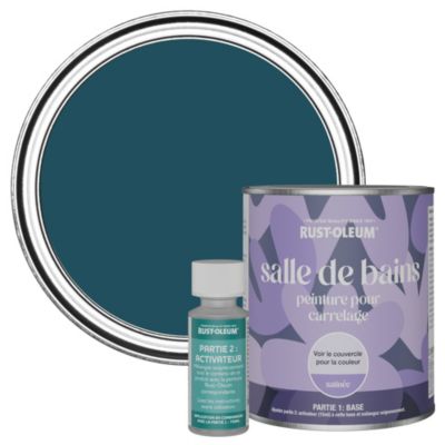 RustOleum Peinture Bleue Résistante à l'eau pour Carrelage de Salle de — free download