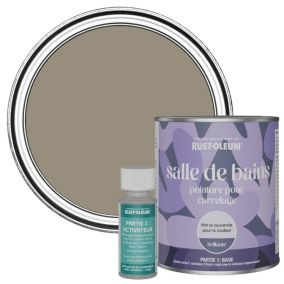 Rust-Oleum Peinture Carrelage Salle de Bain, Brillante - Cacao 750ml