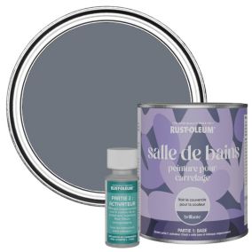 Rust-Oleum Peinture Carrelage Salle de Bain, Brillante - Gris Marine 750ml