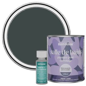 Rust-Oleum Peinture Carrelage Salle de Bain, Brillante - Sable Noir 750ml