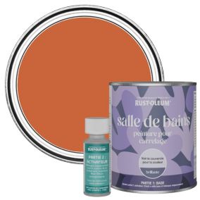 Rust-Oleum Peinture Carrelage Salle de Bain, Brillante - Thé Chaï 750ml