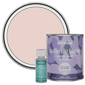 Rust-Oleum Peinture Carrelage Salle de Bain, Mate - Champagne rosé 750ml