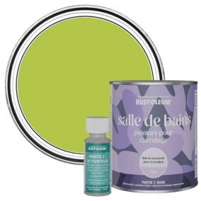 Rust-Oleum Peinture Carrelage Salle de Bain, Mate - Citron vert 750ml