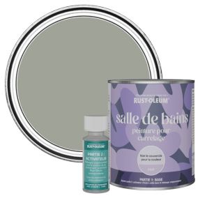 Rust-Oleum Peinture Carrelage Salle de Bain, Mate - Feuille de thé 750ml