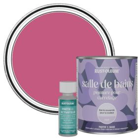 Rust-Oleum Peinture Carrelage Salle de Bain, Mate - Framboise 750ml