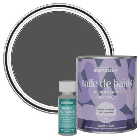 Rust-Oleum Peinture Carrelage Salle de Bain, Mate - Graphite 750ml