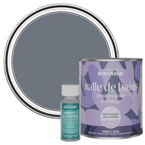 Rust-Oleum Peinture Carrelage Salle de Bain, Mate - Gris marine 750ml