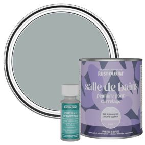 Rust-Oleum Peinture Carrelage Salle de Bain, Mate - Gris minéral 750ml