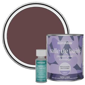 Rust-Oleum Peinture Carrelage Salle de Bain, Satinée - Mûre 750ml