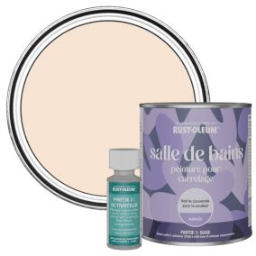 Rust-Oleum Peinture Carrelage Salle de Bain, Satinée - Melrose 750ml
