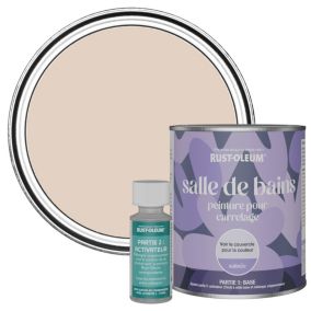 Rust-Oleum Peinture Carrelage Salle de Bain, Satinée - Pêche 750ml