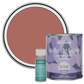 Rust-Oleum Peinture Carrelage Salle de Bain, Satinée - Saumon 750ml