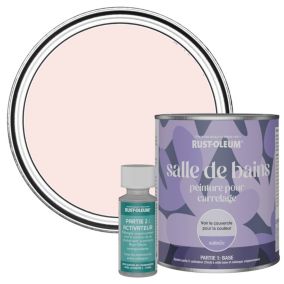 Rust-Oleum Peinture Carrelage Salle de Bain, Satinée - Vanille fraise 750ml
