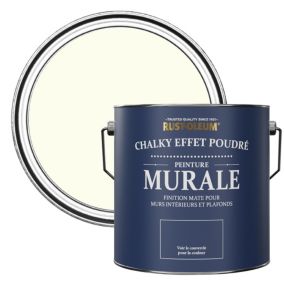 Rust-Oleum Peinture Murale Chalky - Blanc Antique 2,5 L