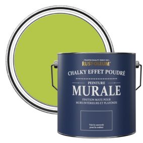 Rust-Oleum Peinture Murale Chalky - Citron vert 2,5 L