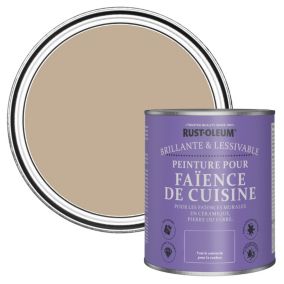 Rust-Oleum Peinture pour Faïence de Cuisine, Brillant - Caramel Salé 750ml