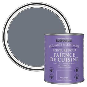 Rust-Oleum Peinture pour Faïence de Cuisine, Brillant - Gris Marine 750ml
