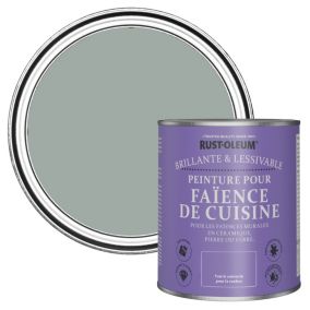 Rust-Oleum Peinture pour Faïence de Cuisine, Brillant - Gris Urbain 750ml