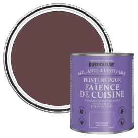 Rust-Oleum Peinture pour Faïence de Cuisine, Brillant - Mûre 750ml