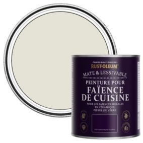 Rust-Oleum Peinture pour Faïence de Cuisine, Mat - Ciment 750ml