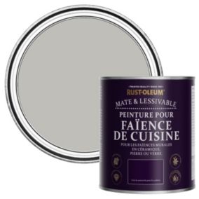 Rust-Oleum Peinture pour Faïence de Cuisine, Mat - Silex 750ml