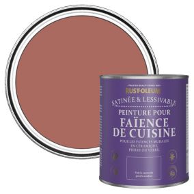 Rust-Oleum Peinture pour Faïence de Cuisine, Satin - Saumon  750ml