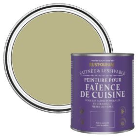 Rust-Oleum Peinture pour Faïence de Cuisine, Satin - Vert sauge 750ml