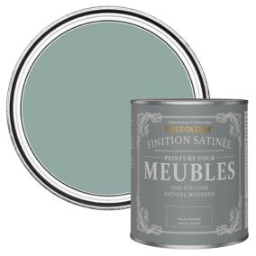 Rust-Oleum Peinture pour Meubles, Finition Satinée - Bleu Gris 750ml