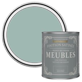 Rust-Oleum Peinture pour Meubles, Finition Satinée - Bleu Littoral 750ml