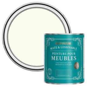 Rust-Oleum Peinture pour Meubles Mate & Lessivable - Blanc Antique 750ml