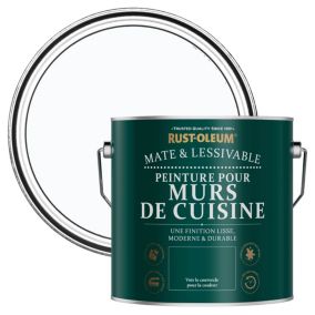 Rust-Oleum Peinture pour Murs de Cuisine, Mate - Glacier 2,5 L