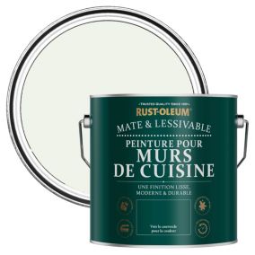 Rust-Oleum Peinture pour Murs de Cuisine, Mate - Mousse de Lait 2,5 L