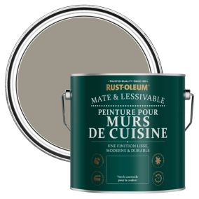Rust-Oleum Peinture pour Murs de Cuisine, Mate - Truffe 2,5 L