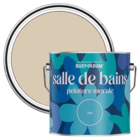 Rust-Oleum Peinture pour Murs de Salle de Bains, Mate - Argile Chaude 2,5 L