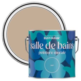 Rust-Oleum Peinture pour Murs de Salle de Bains, Mate - Caramel Salé 2,5 L