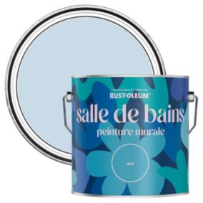 Rust-Oleum Peinture pour Murs de Salle de Bains, Mate - Ciel Bleu 2,5 L