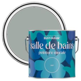 Rust-Oleum Peinture pour Murs de Salle de Bains, Mate - Gris Urbain 2,5 L