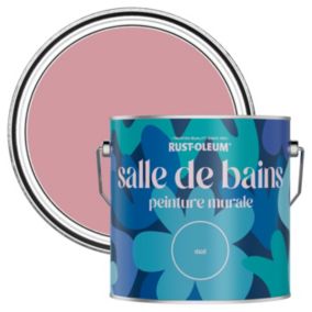 Rust-Oleum Peinture pour Murs de Salle de Bains, Mate - Rose Antique 2,5 L