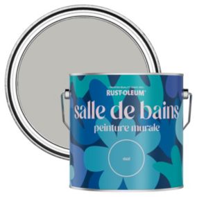 Rust-Oleum Peinture pour Murs de Salle de Bains, Mate - Silex 2,5 L