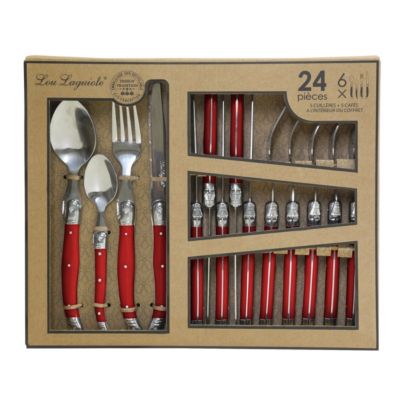 Rustic - Coffret 24 pièces Rouge